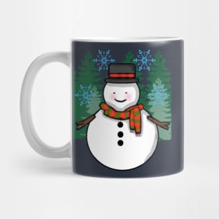 Snow Man Mug